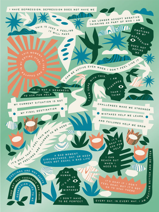 Depression Coping Statements Puzzle