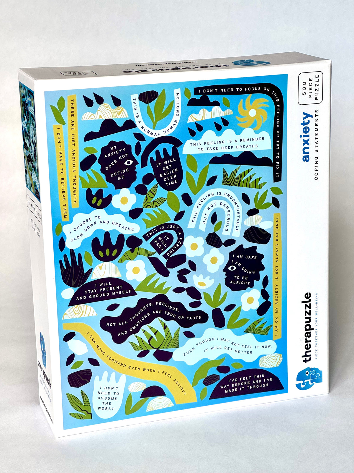 Anxiety Coping Statements Puzzle